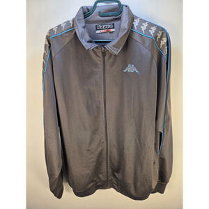 Vintage Kappa Jacket Men XL Windbreaker Full Zip Lightweight Y2K Retro Grunge